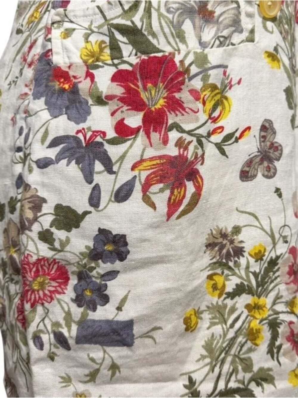 Gucci 100% Linen floral dress - Picture 14 of 14